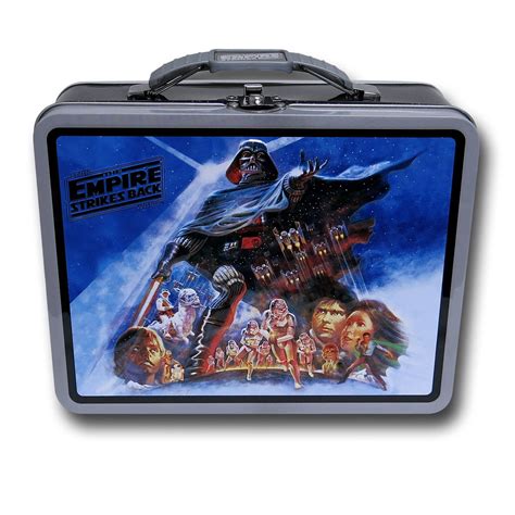 star wars classic metal lunch box|empire strikes back lunch box.